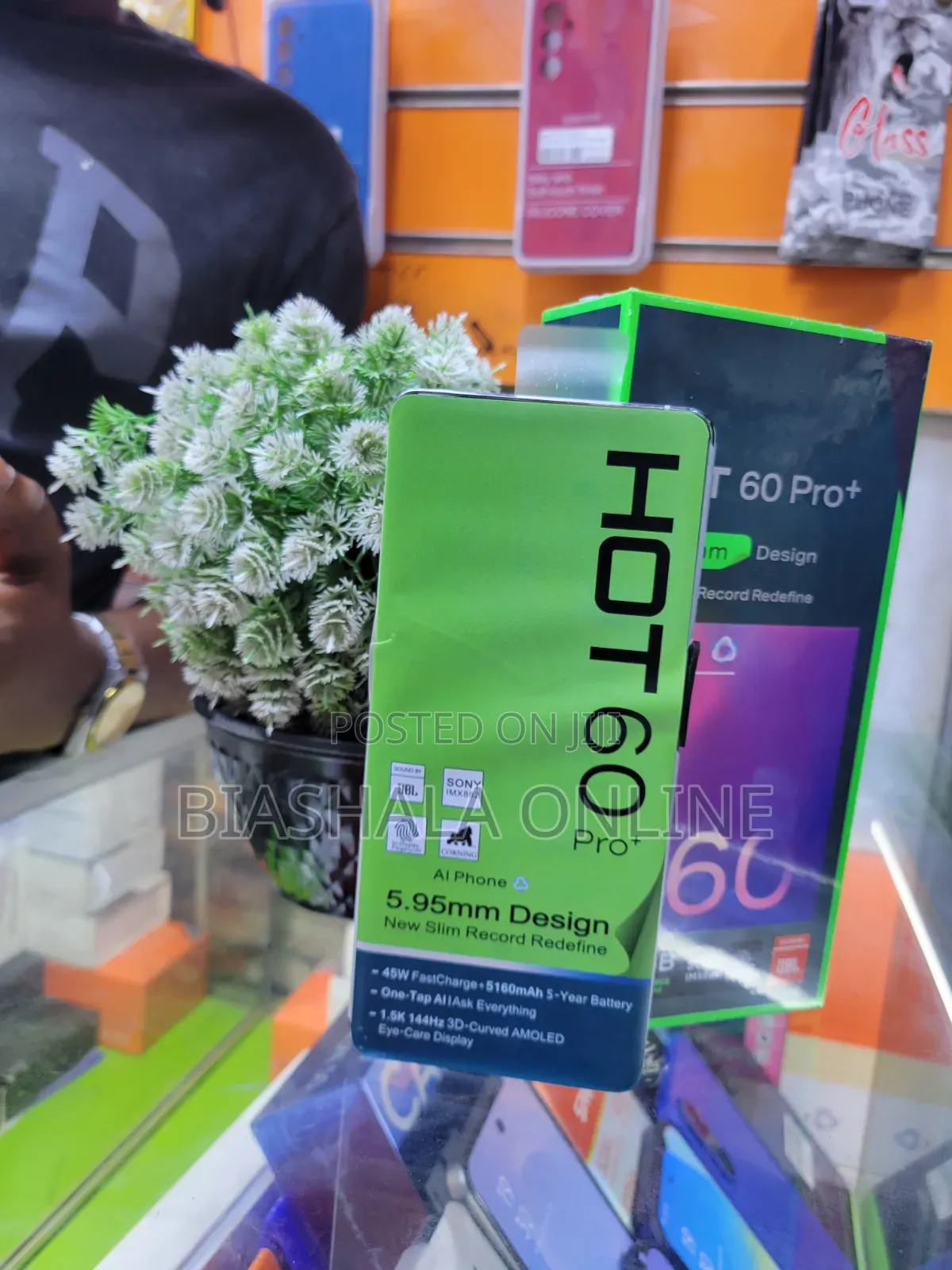New Infinix Hot 60 Pro+ 256 GB