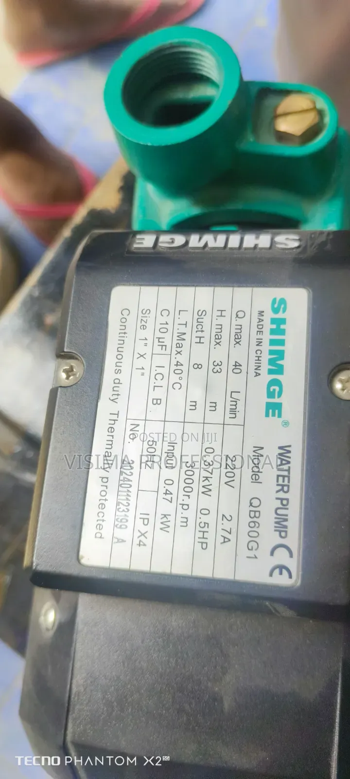 0.5 Hp Shimge Surface Pump
