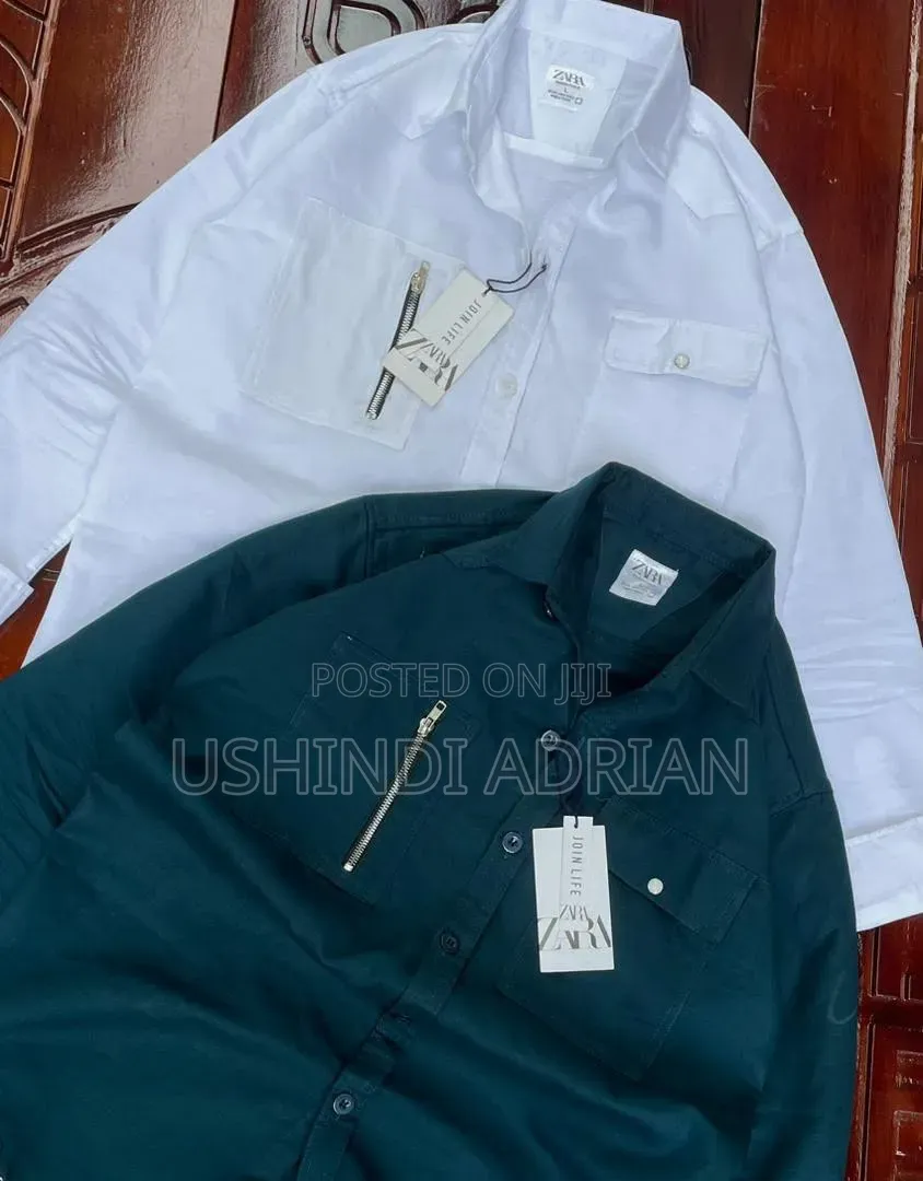 Zara Cargo ShirtsTop Top Quality