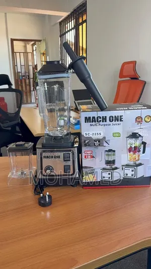 Mach One Heavy Duty Blender (Jug Mbili)