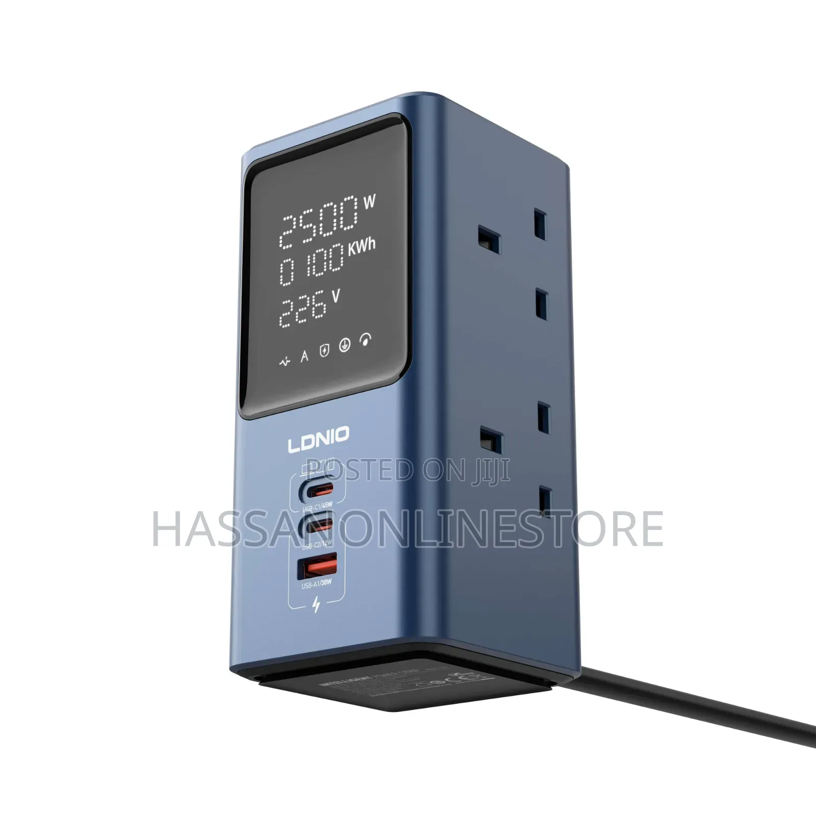 Ldnio Sk2 45w Fast Charging 2500w Uk Jack Desktop Power Strip
