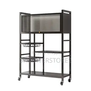 Kitchen Rack Movable Stainless