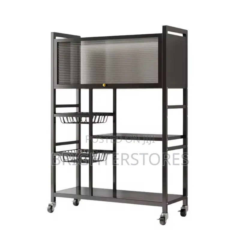 Kitchen Rack Movable Stainless