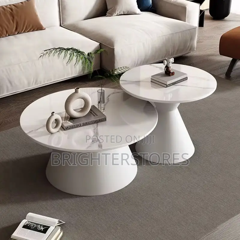 Coffee Table Marble 2 Pcs In Package