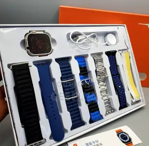 Ultra 7 In 1 Smart Watch – 7 Straps Included