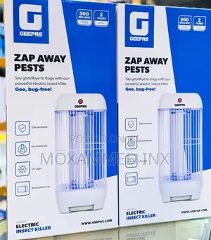 Geepas Electric Insect Killersutilize Uv Light to Attrac