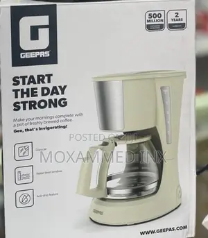 Geepas 750ml Filter Drip Coffee Machine