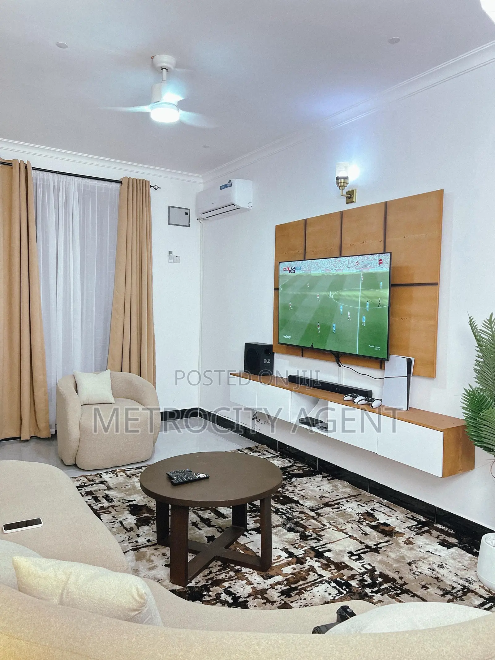 Furnished 3bdrm Apartment in Furnished Apartment, Sinza for rent
