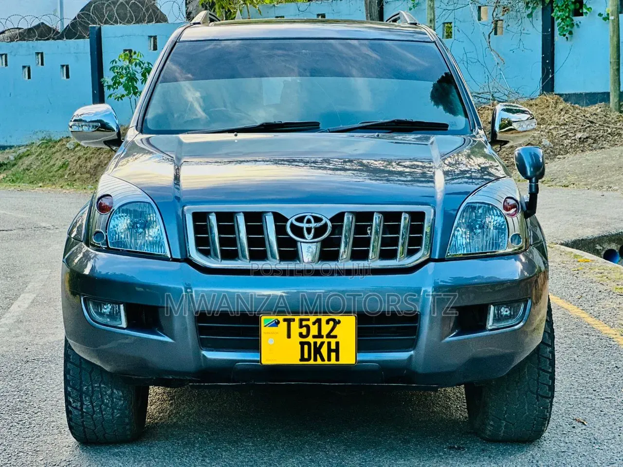 Toyota Land Cruiser Prado 2007 Gray