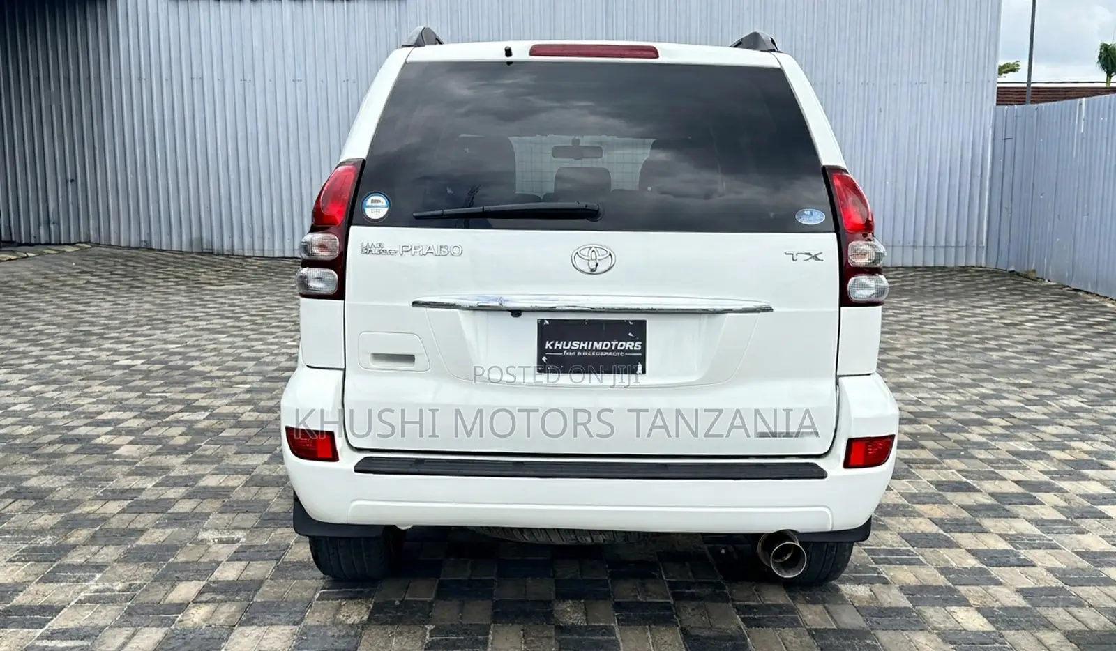 Toyota Land Cruiser Prado 2008 White