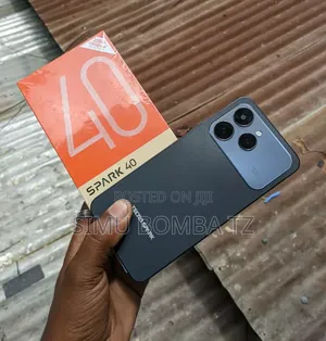 New Tecno Spark 40 256 GB Black
