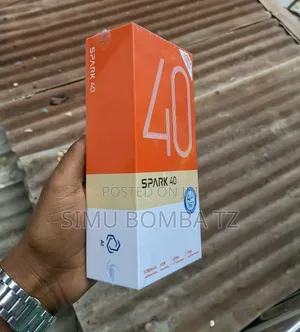 New Tecno Spark 40 256 GB Black