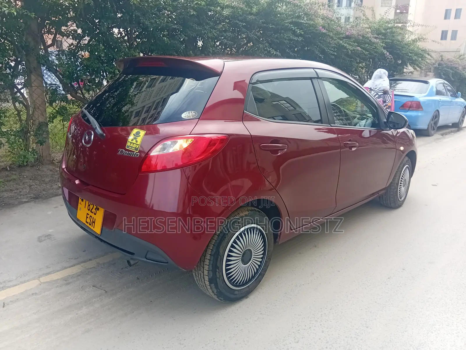 Mazda Demio 2012 Maroon