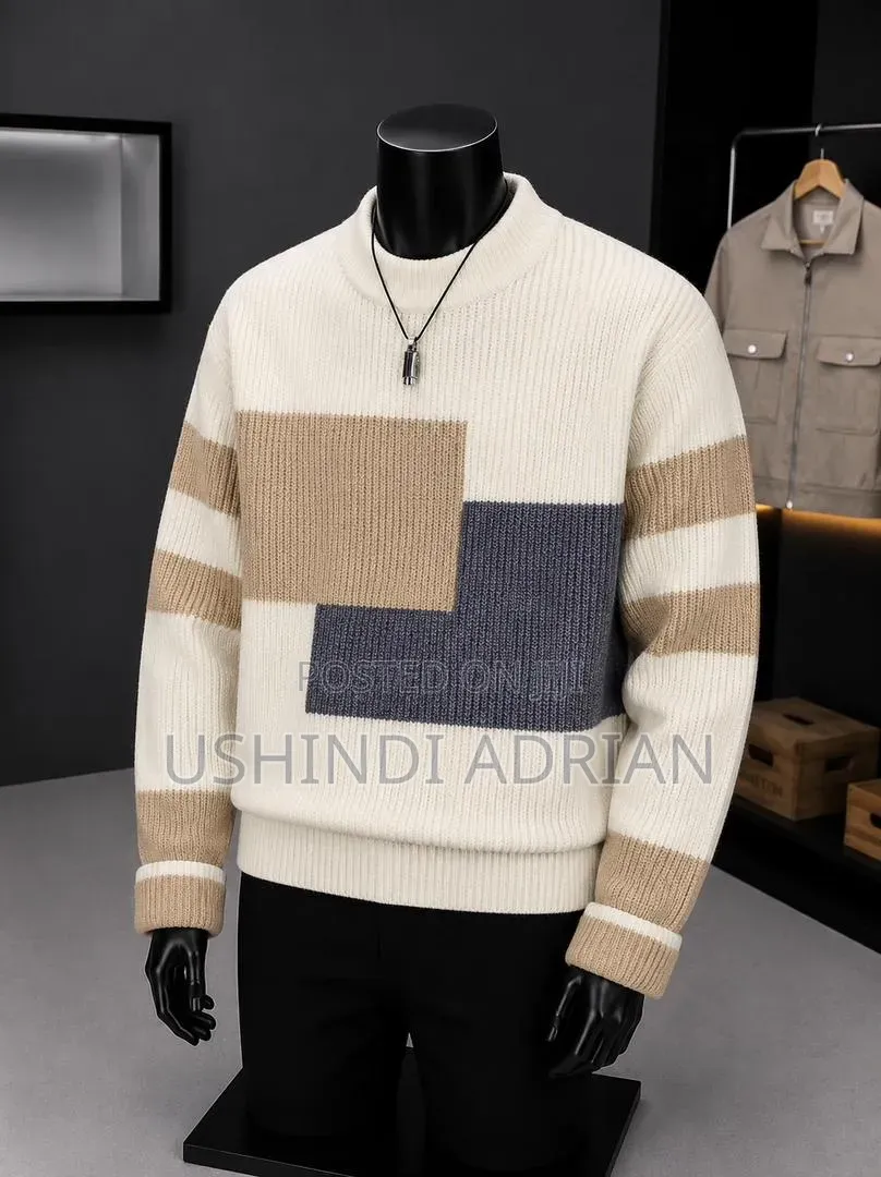 Unisex Sweater Round Neck