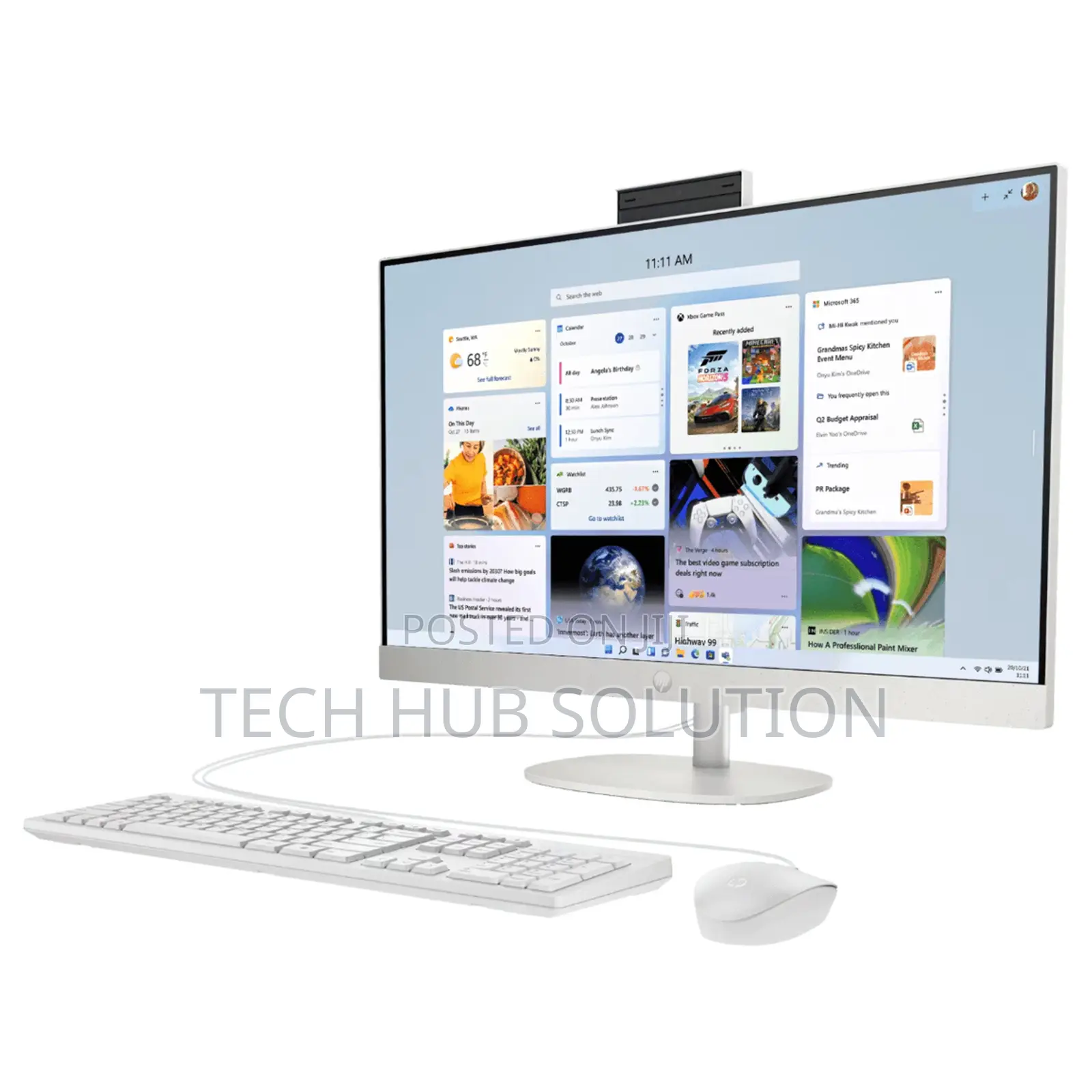 New Desktop Computer HP 8GB Intel Core Ultra 7 SSD 512GB