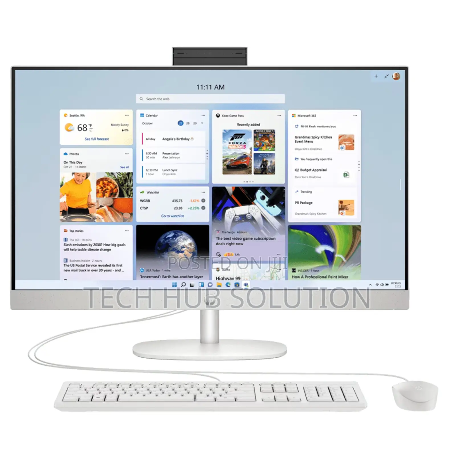 New Desktop Computer HP 8GB Intel Core Ultra 7 SSD 512GB