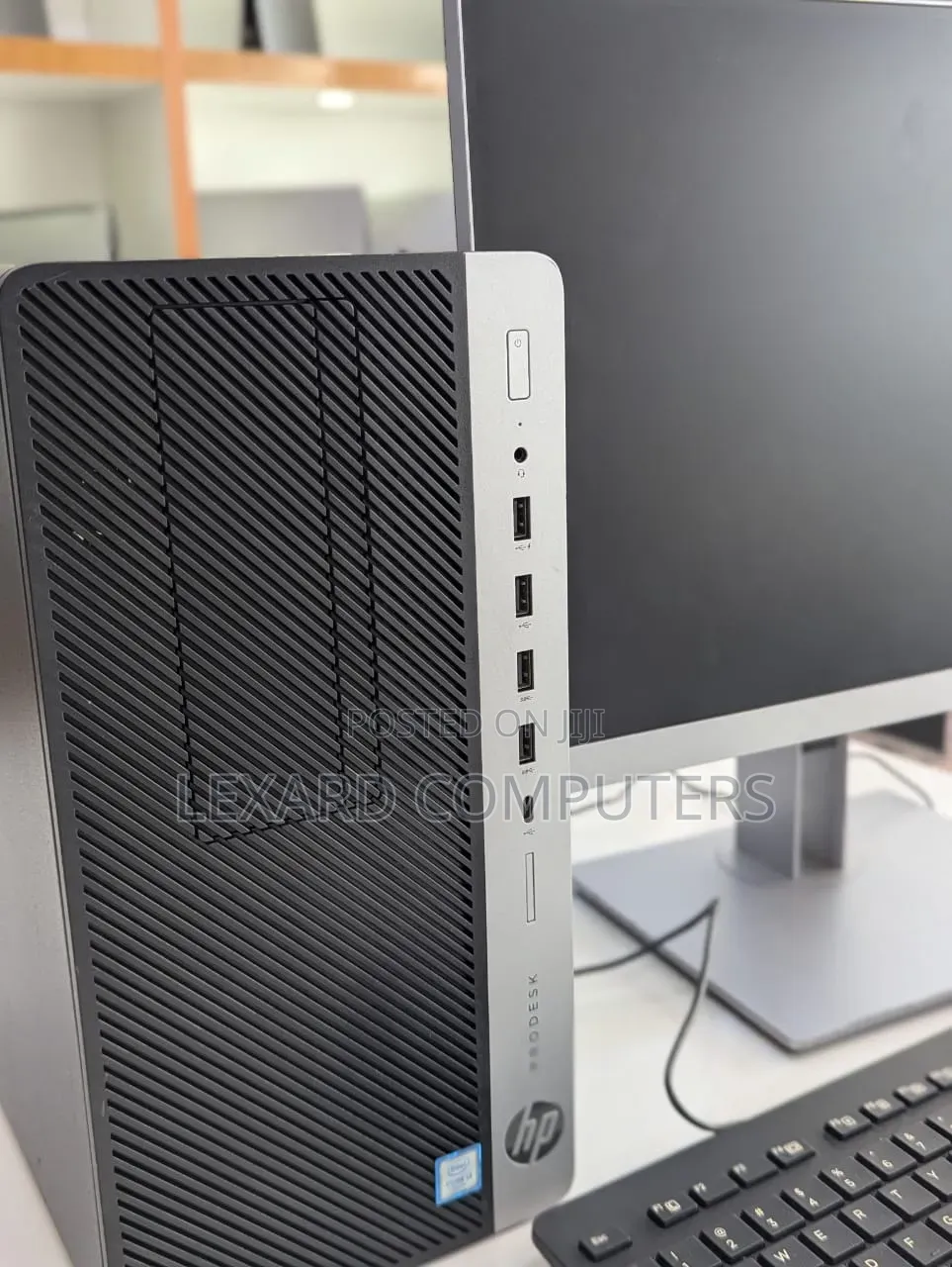 Desktop Computer HP ProDesk 600 G3 8GB Intel Core i3 HDD 500GB