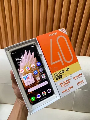 New Tecno Spark 40 Pro+ 256 GB White