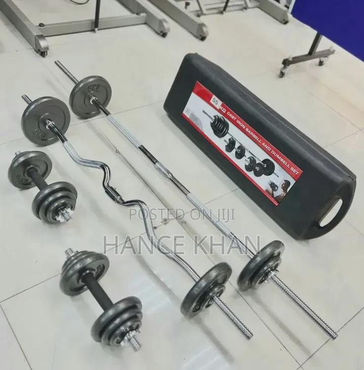 55kg Chrome Barbell
