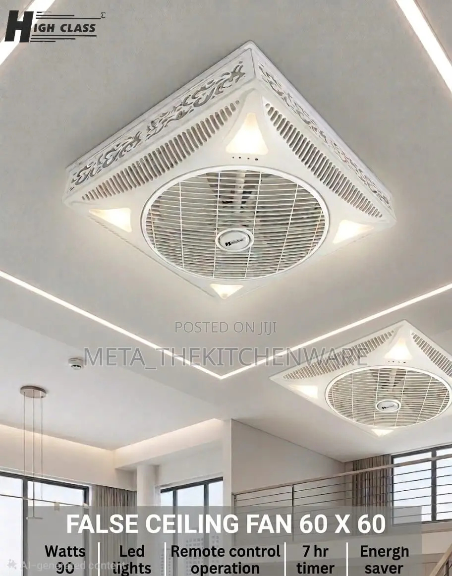 High Class False Ceiling Fan 60 X 60 Cm