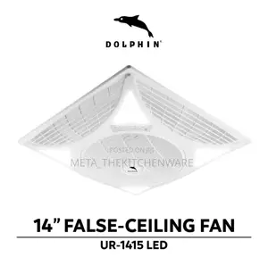 Dolphin False Ceiling Fan Ur-14i5 Led 60 X 60 Cm