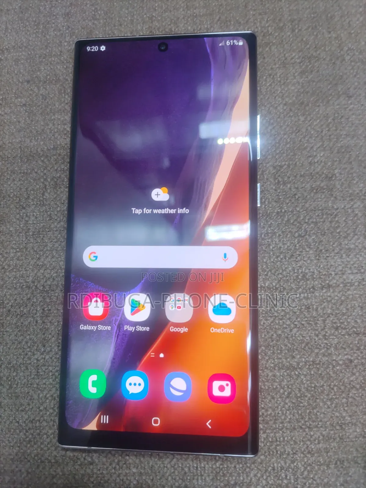 Samsung Galaxy S20 Ultra 5G 128 GB White