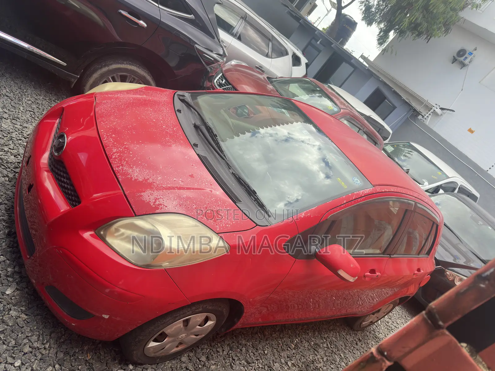 Toyota Vitz 1.0 FWD 3dr 2009 Red