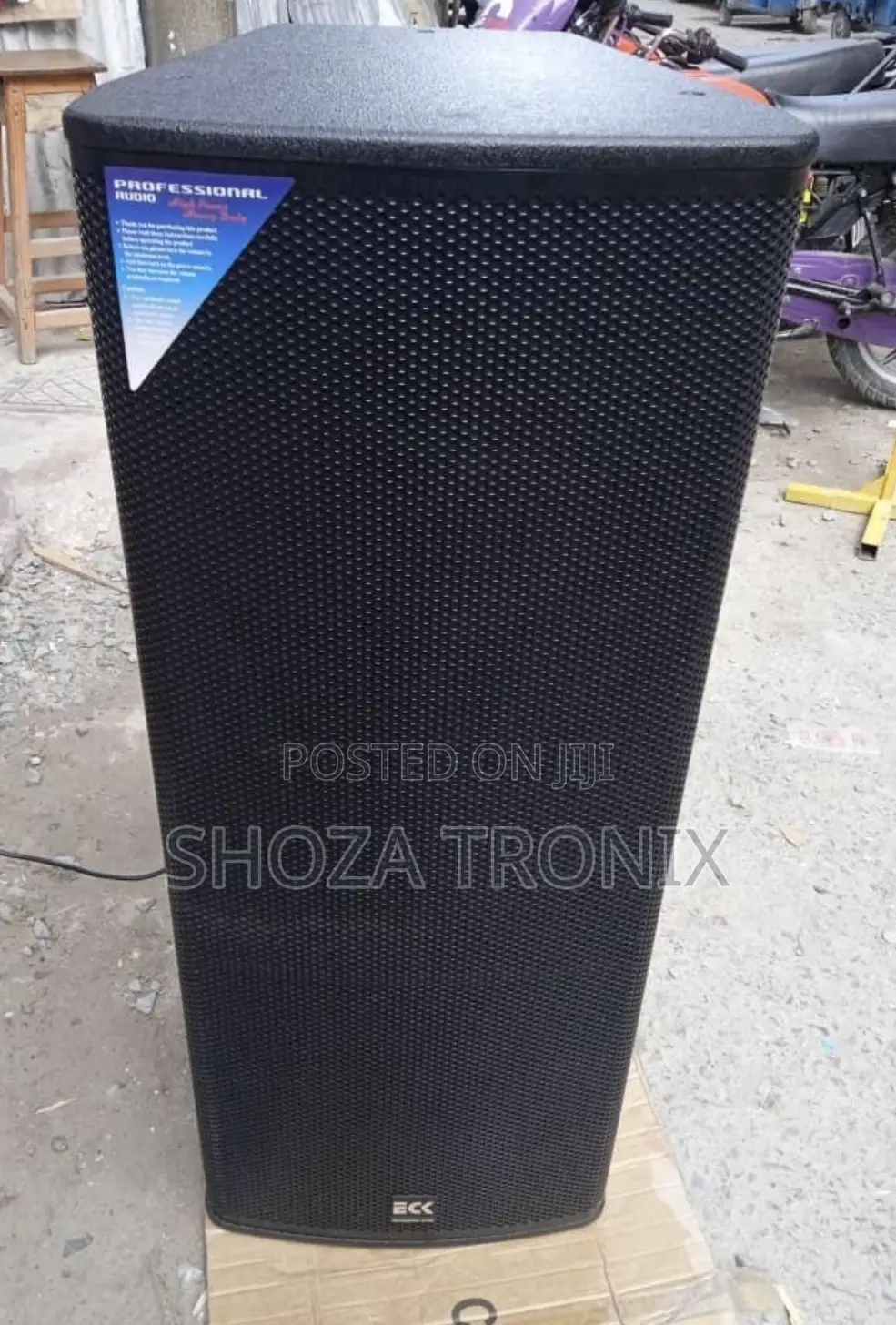 Eck Professional Audio Double Speaker