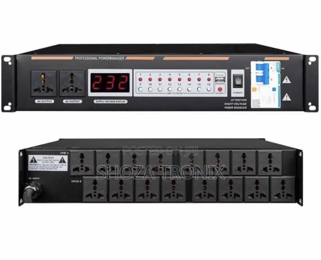 Gax-1602 Professional 18-Channel Power Sequence Controller