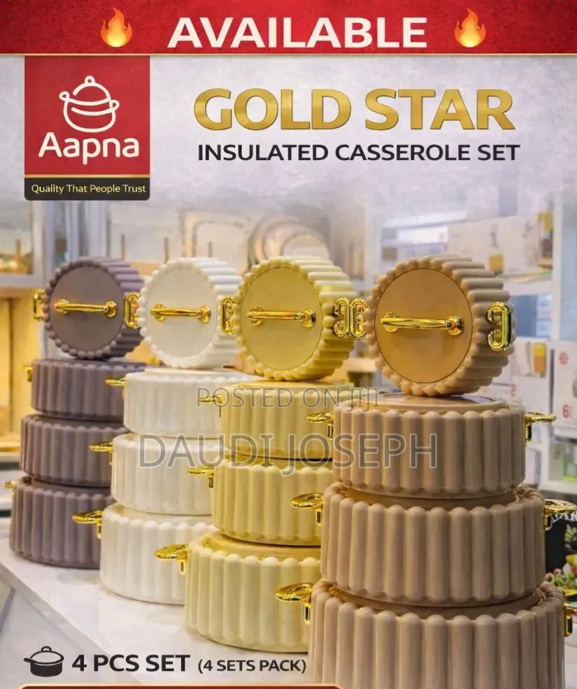 Hotpot Gold Star 4pc