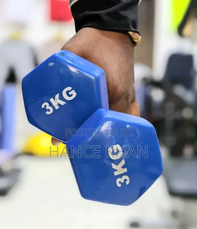 Neoprene Hex Dumbells Available 3kg