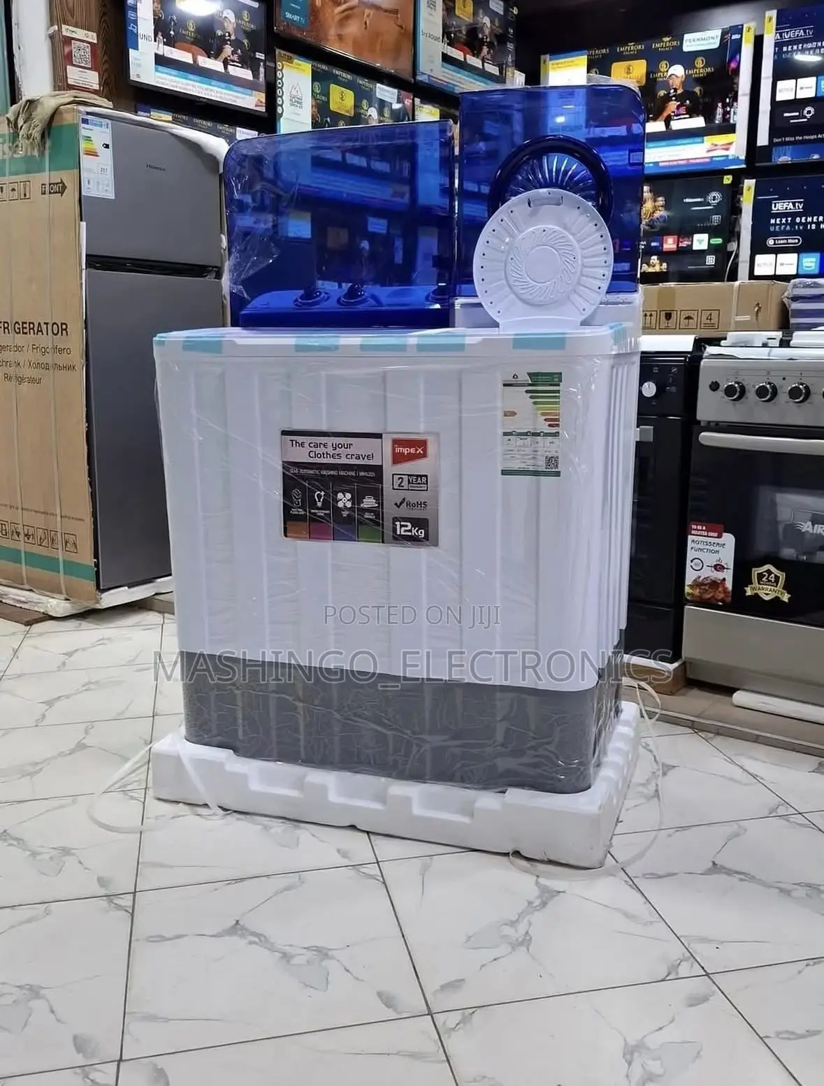 12 Kg Impex Washing Machines Twin-Tub || Wm1400tw