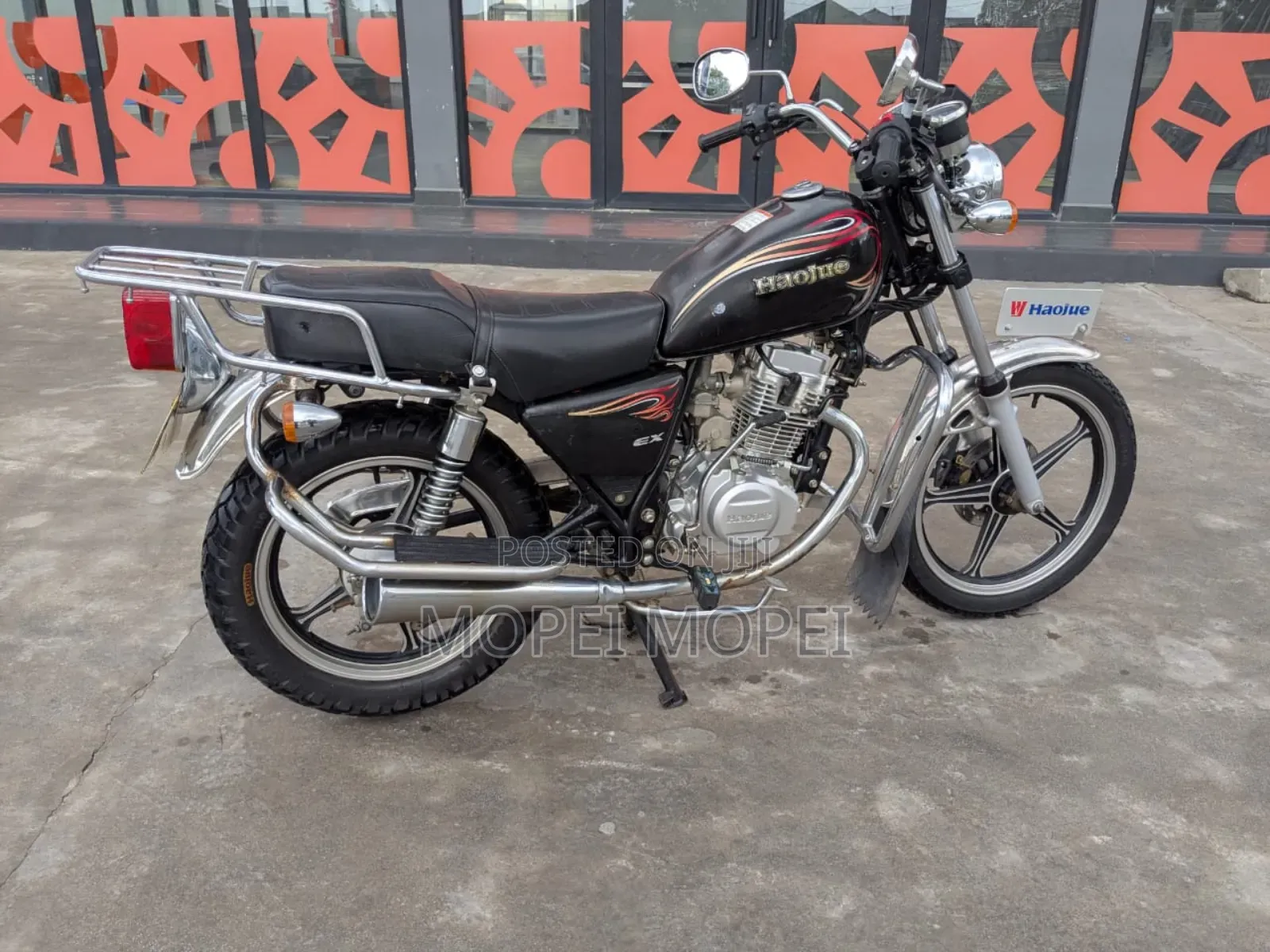 Haojue HJ125-18 2026 Black