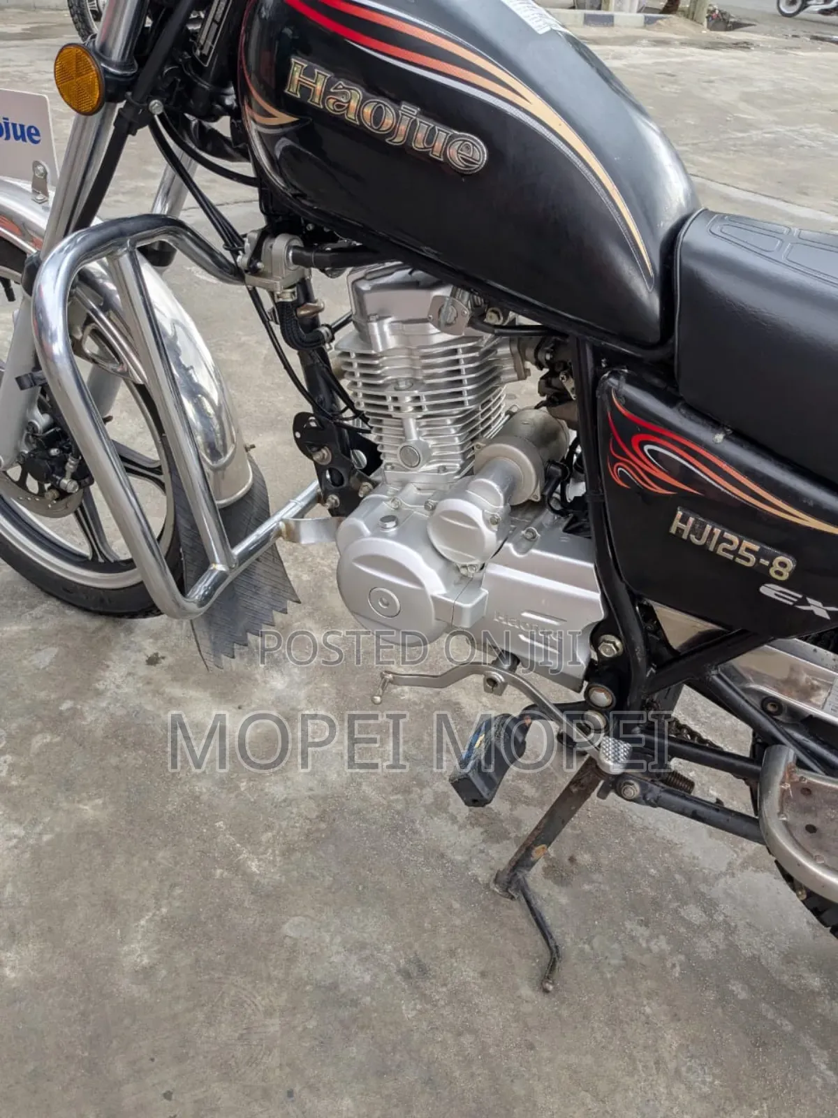 Haojue HJ125-18 2026 Black
