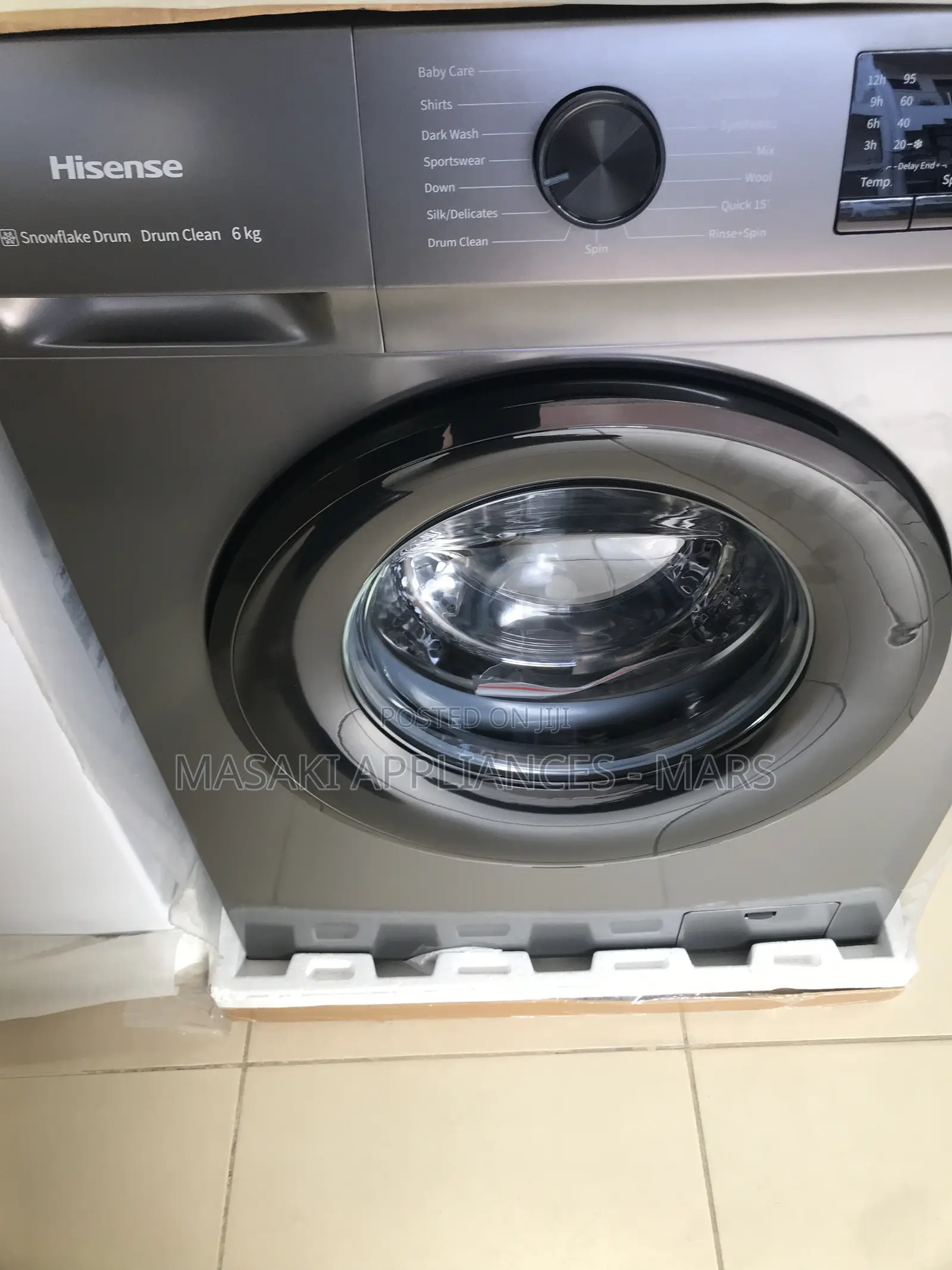 New! Hisense Wfvc6010 | 6kg Front Loader Washing Machine