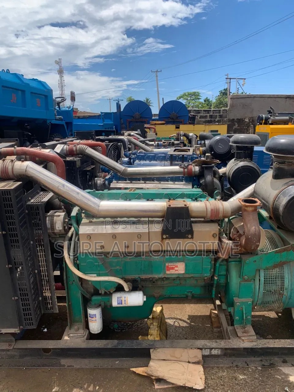 Used Generator's High Quality, Good Condition and Power Efficient
