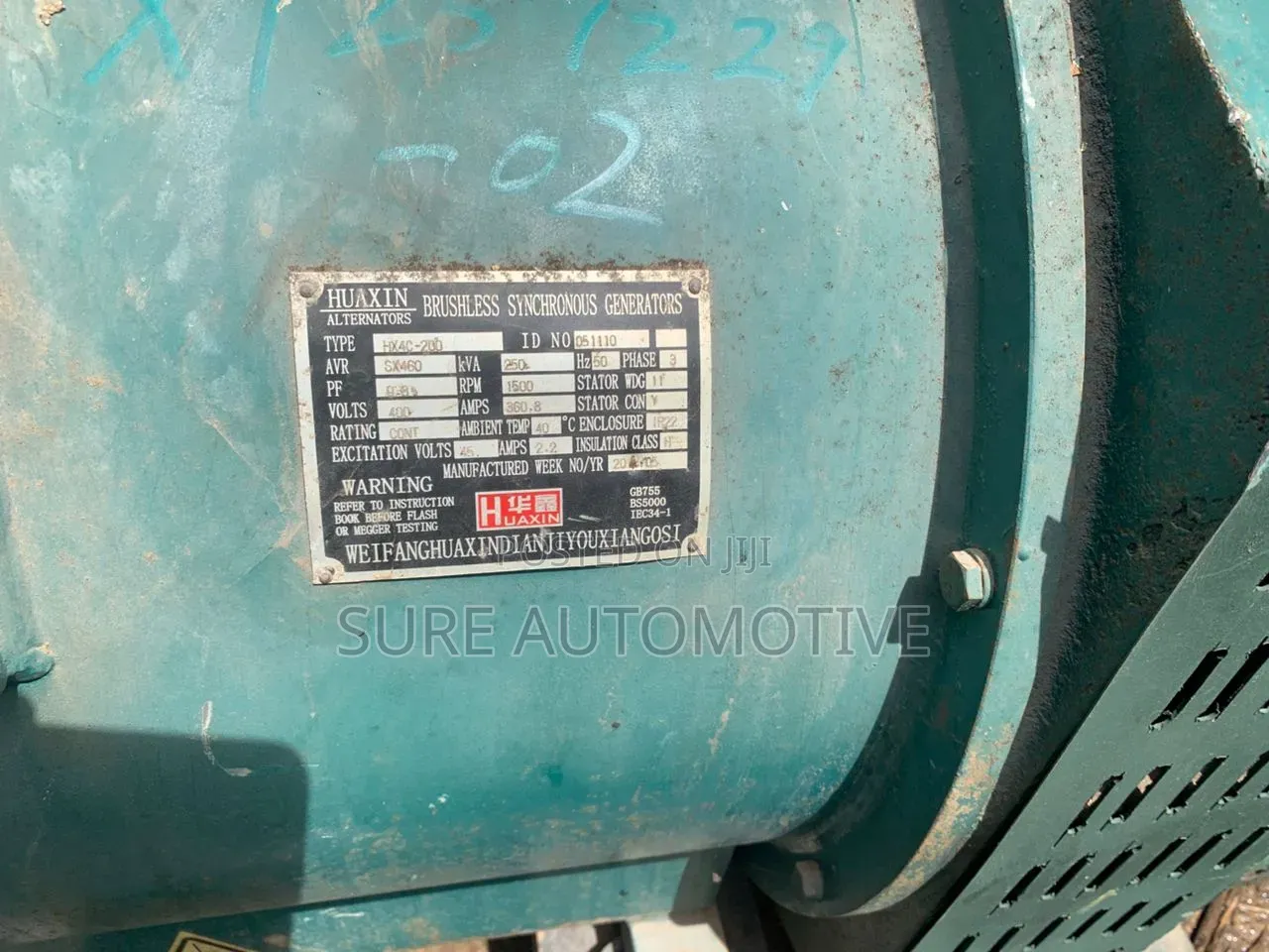 Used Generator's High Quality, Good Condition and Power Efficient