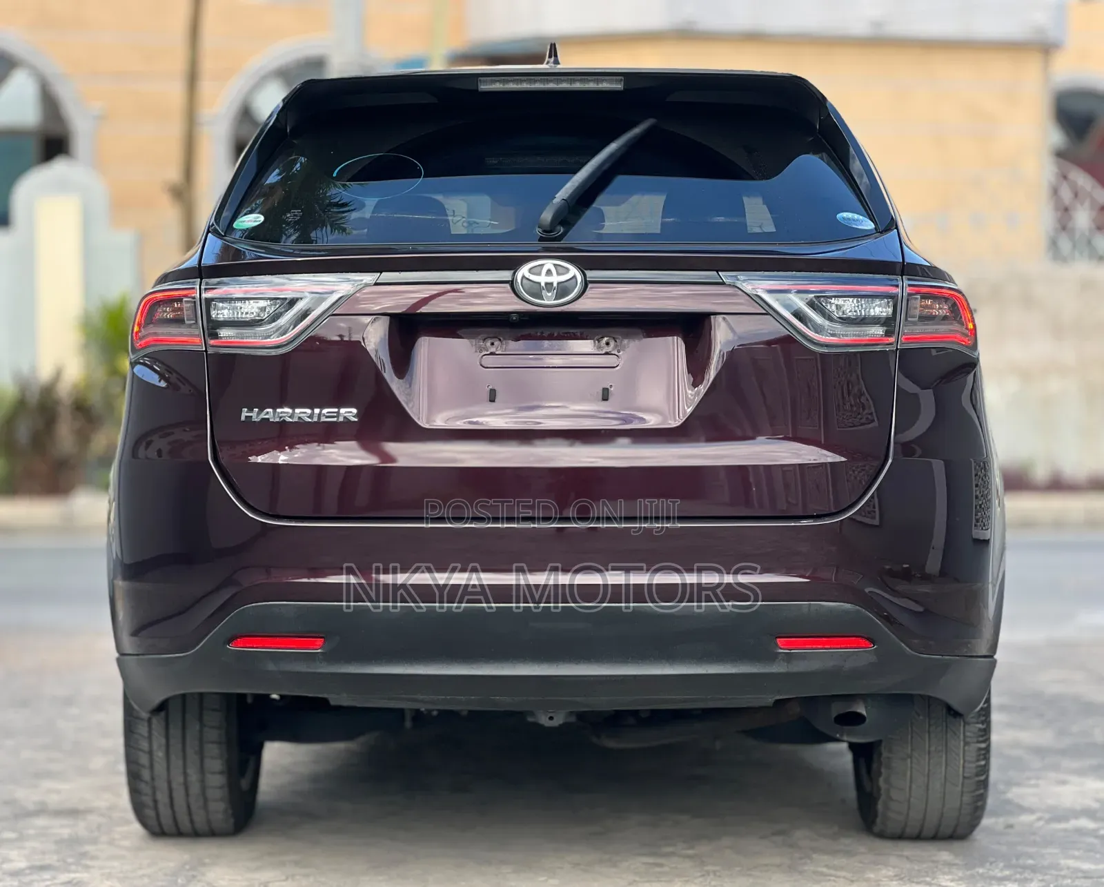 Toyota Harrier 2016 Maroon