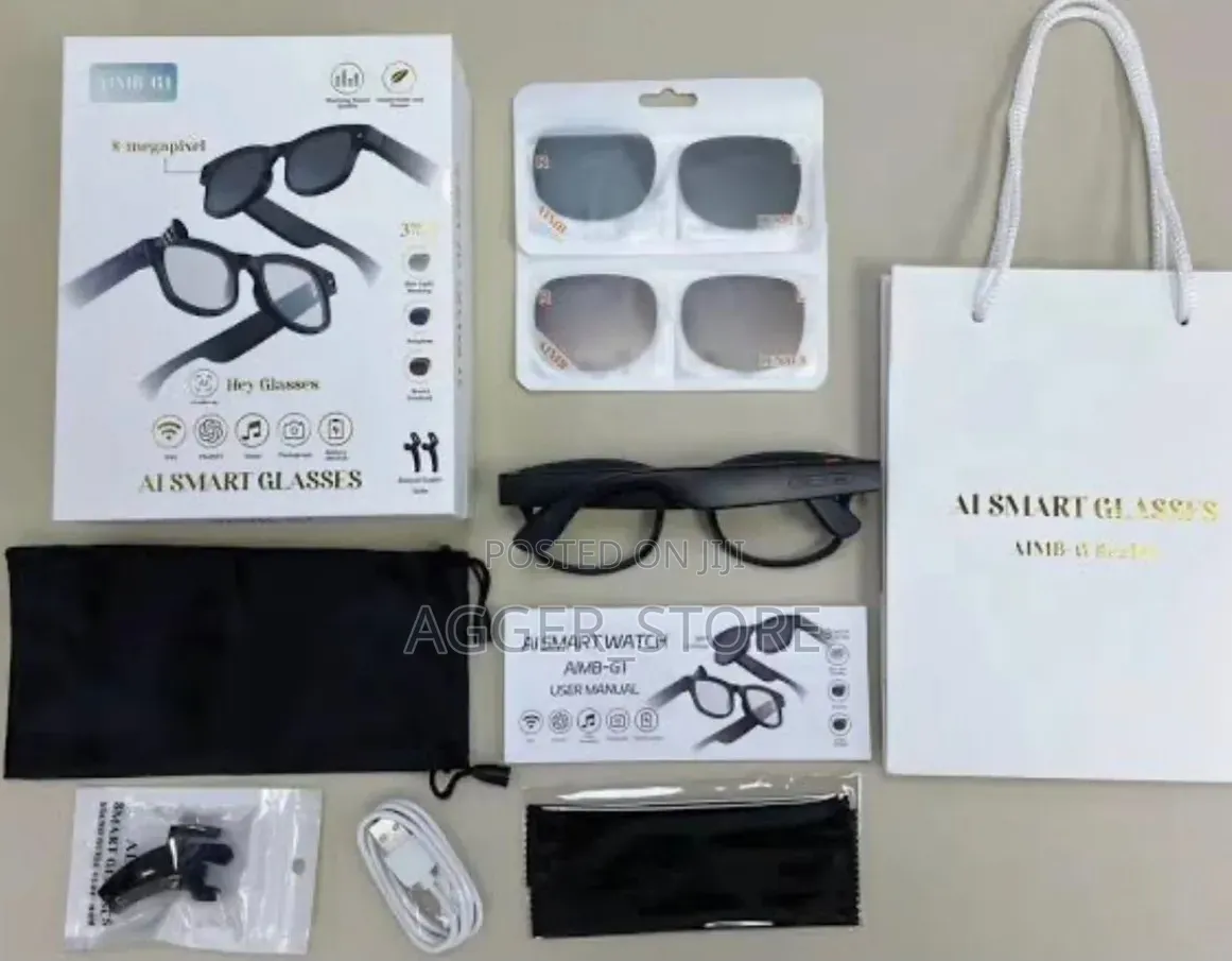 Aimb-g1 Ai Smart Glasses Kit (8-megapixel, Chatgpt)