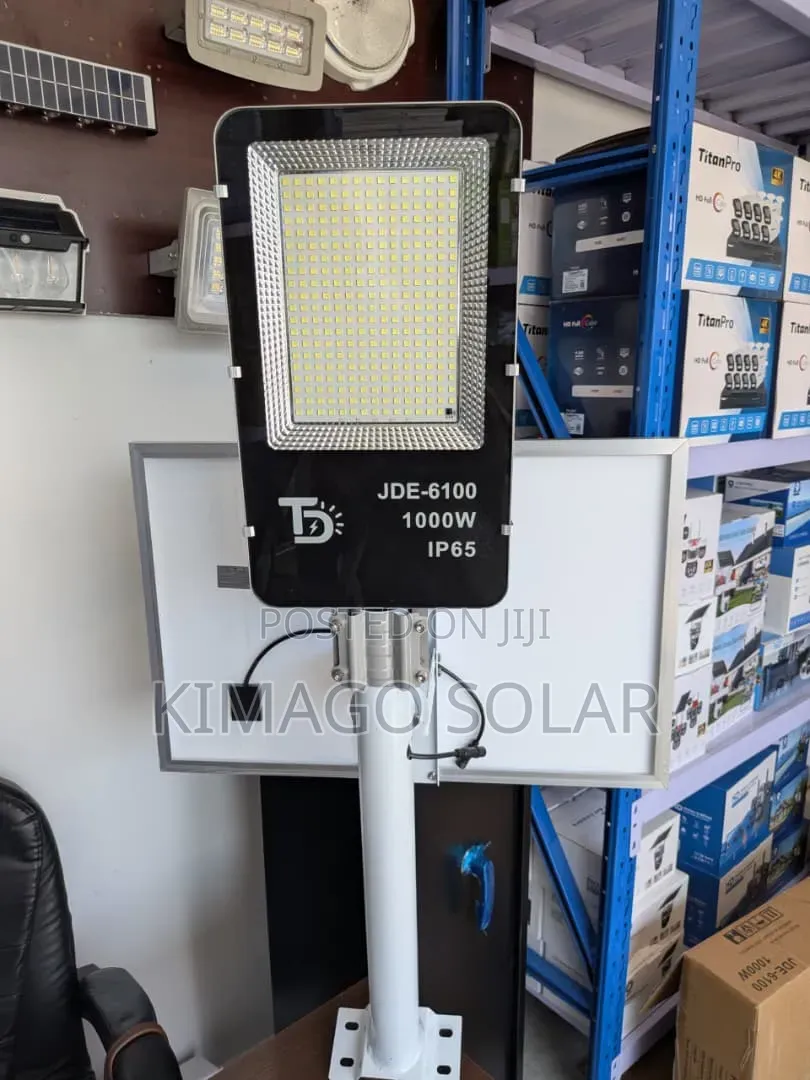 1000w Solar Outdoor Lighting Solution