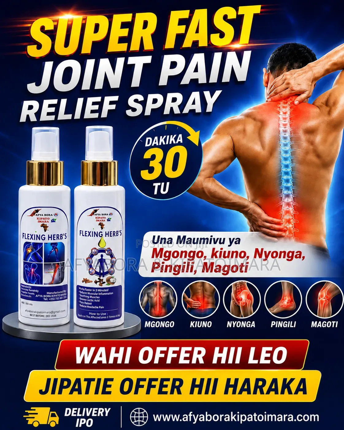 Flexing Herbal Spray