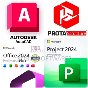 Microsoft Office 2024 Complete + 3d Modeling Programs