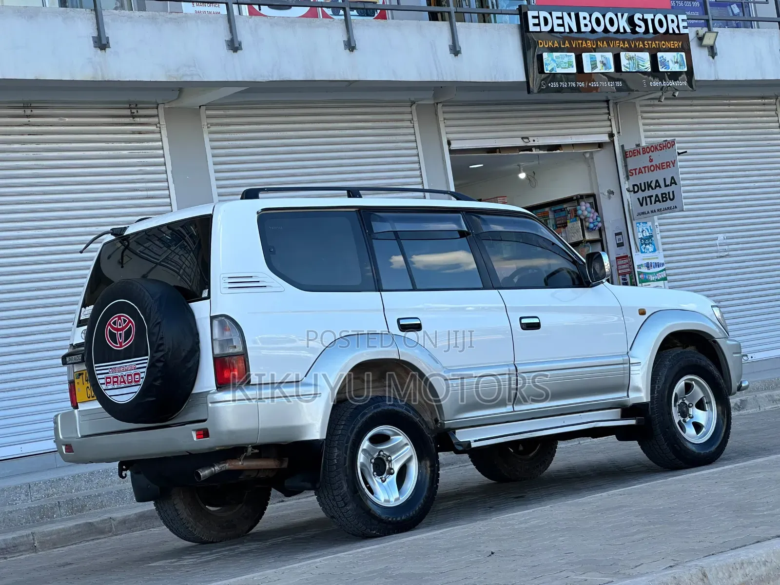 Toyota Land Cruiser Prado 2001 White