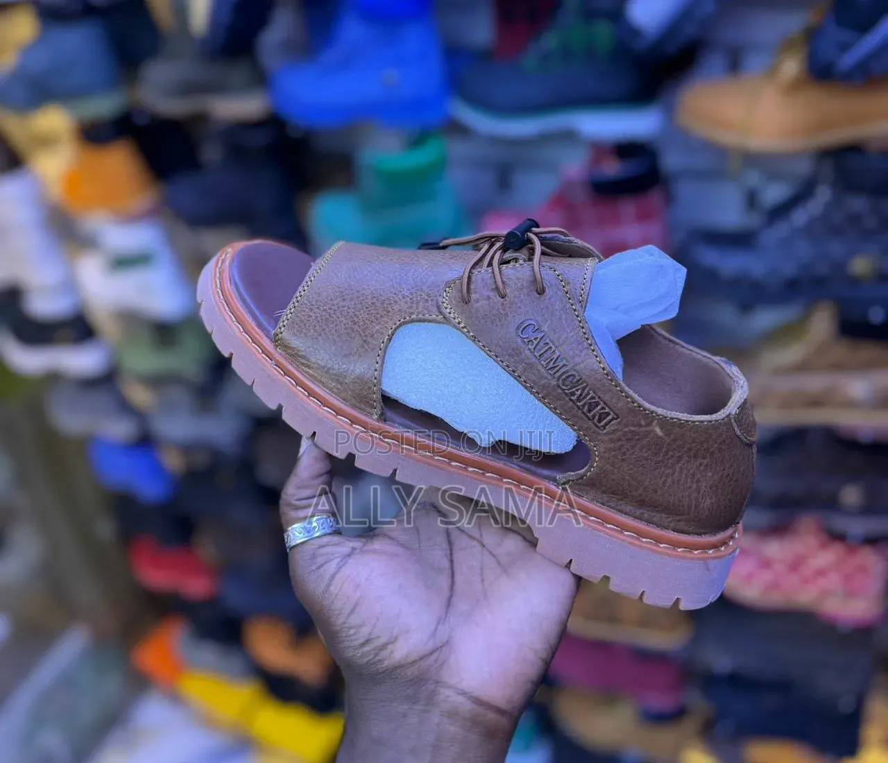 Men's Sandals Cakki Material Leather Very Quality 2026