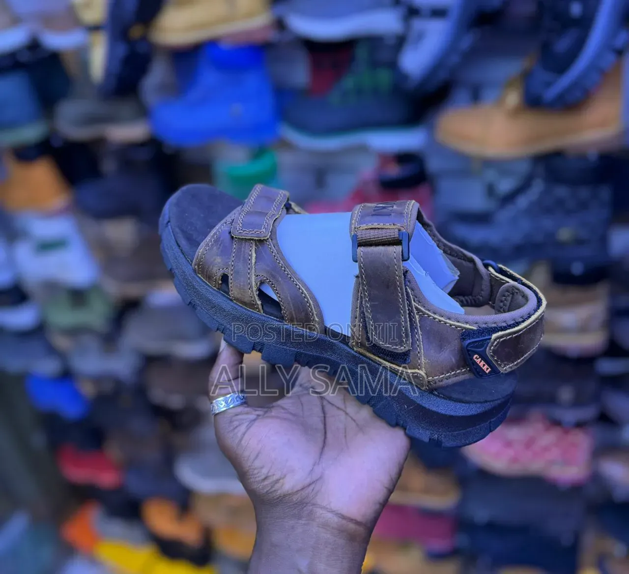 Men's Sandals Cakki Material Leather Very Quality 2026