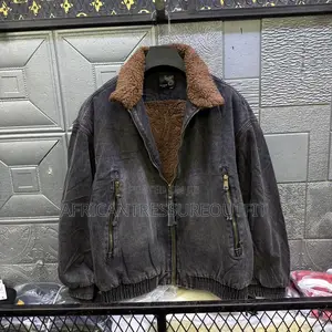 Vintage Denim Jackets With a Faux-Shearling Collar Available