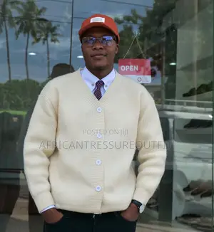 Cable Knit Cardigan Sweaters With a Classic v-Neck Design