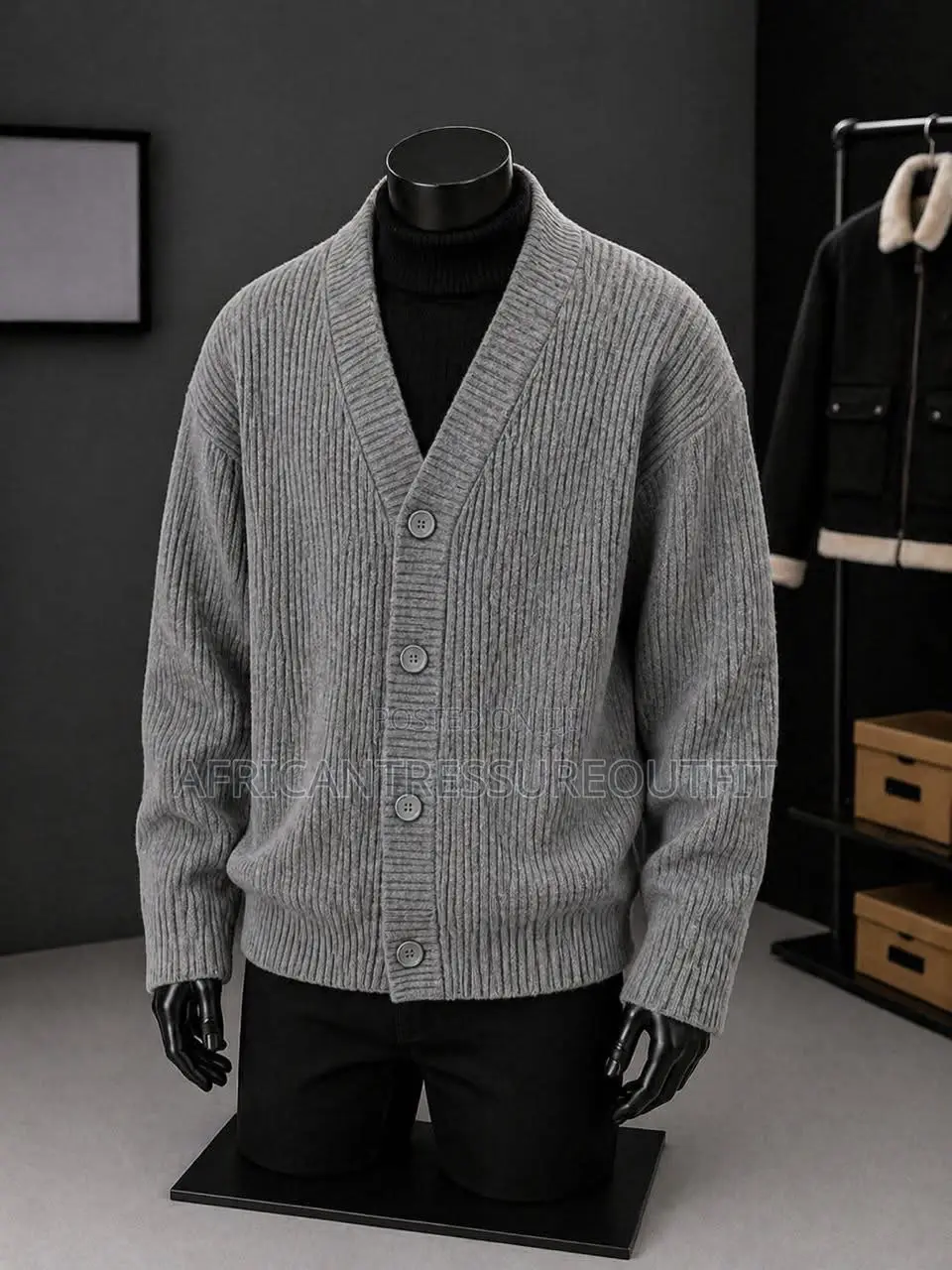 Cable Knit Cardigan Sweaters With a Classic v-Neck Design