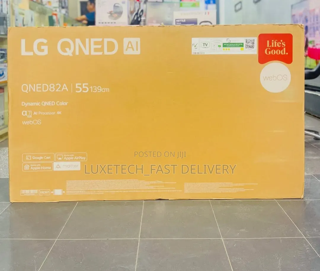 Lg 55 Inches Qned82a Ultra Hd Smart Ai Tv (2025)