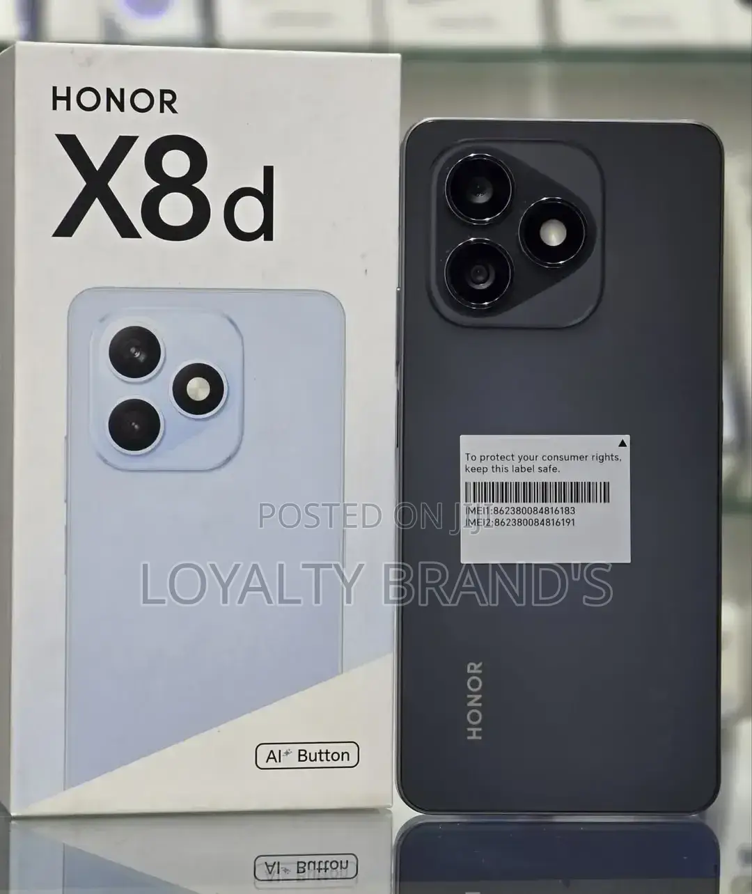 New Honor X8b 256 GB